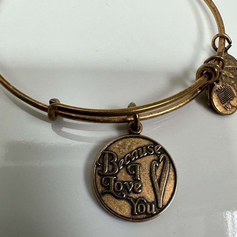 Alex and Ani Because I Love You bracelet